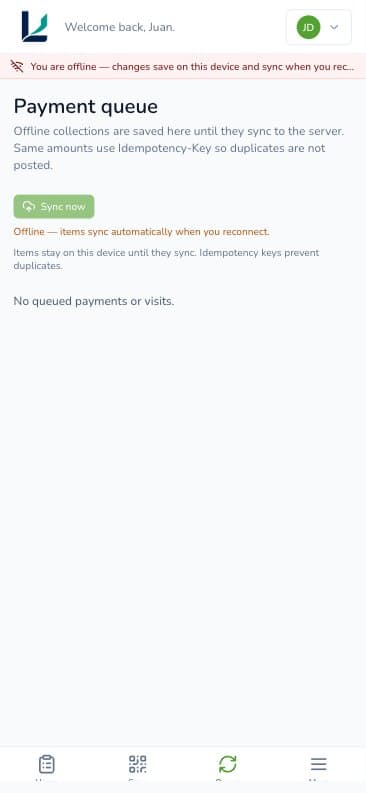 Payment outbox